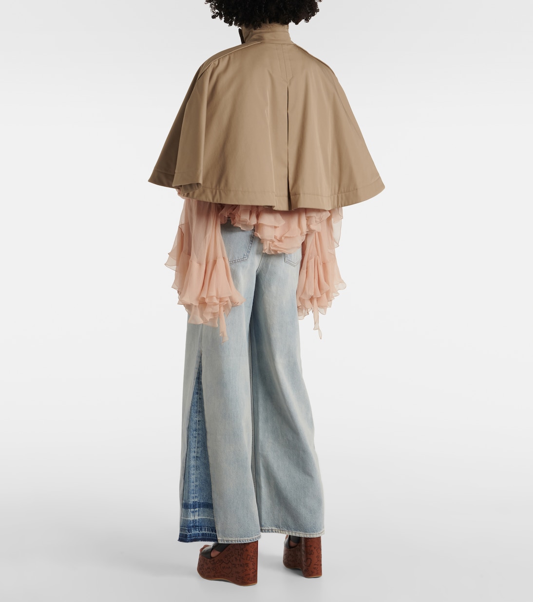 Cápsula Corta de Gabardina de Algodón para Jóvenes - Chloé