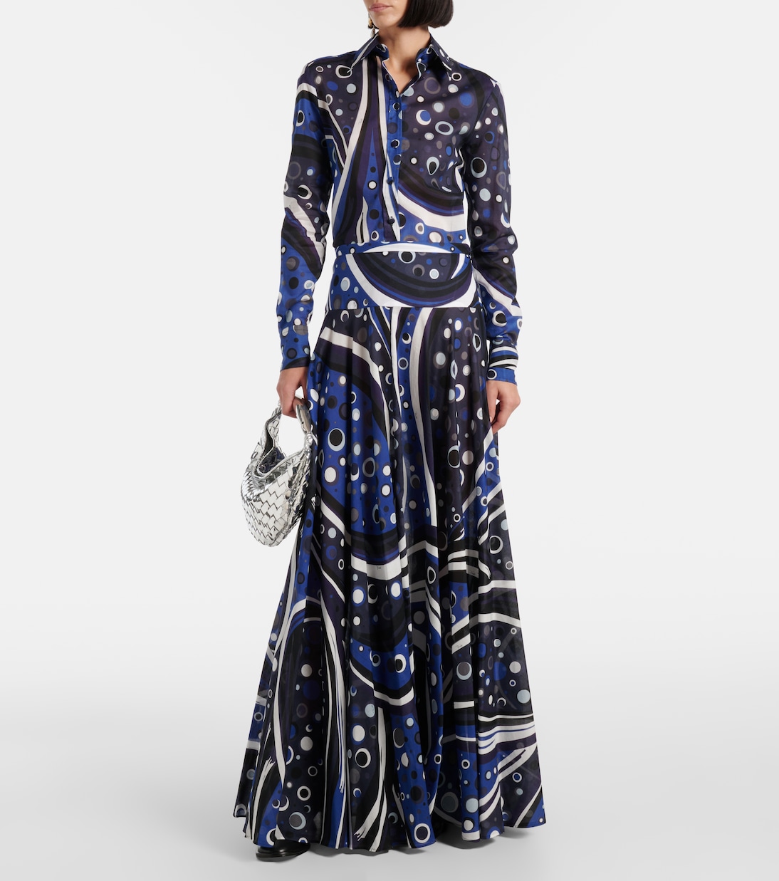 Camicia Fontane in mussola di cotone | Pucci