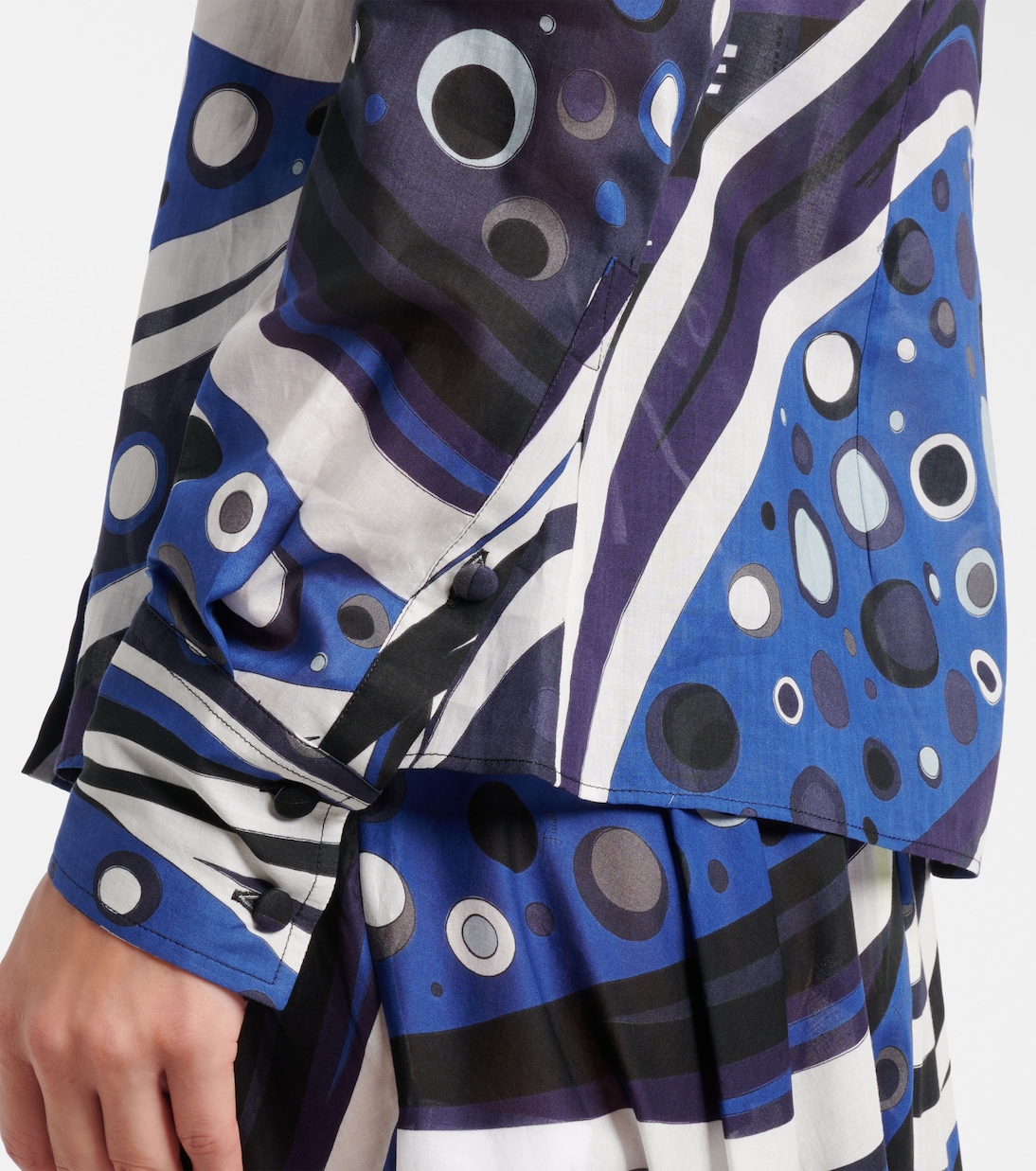 Camicia Fontane in mussola di cotone | Pucci