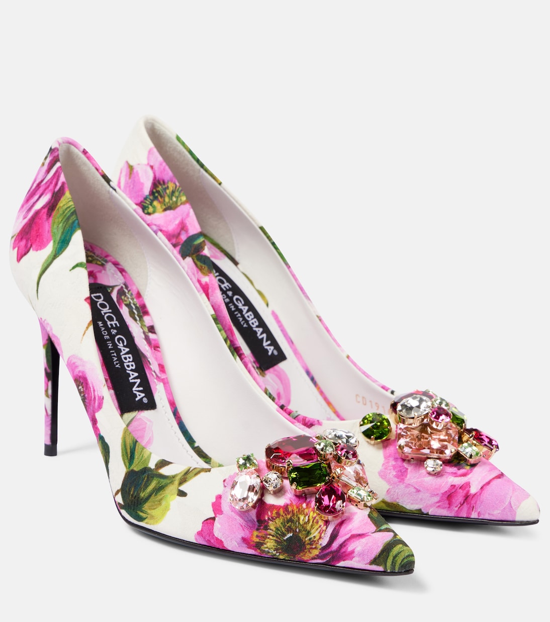 Escarpins à finitions en cuir | Dolce&Gabbana