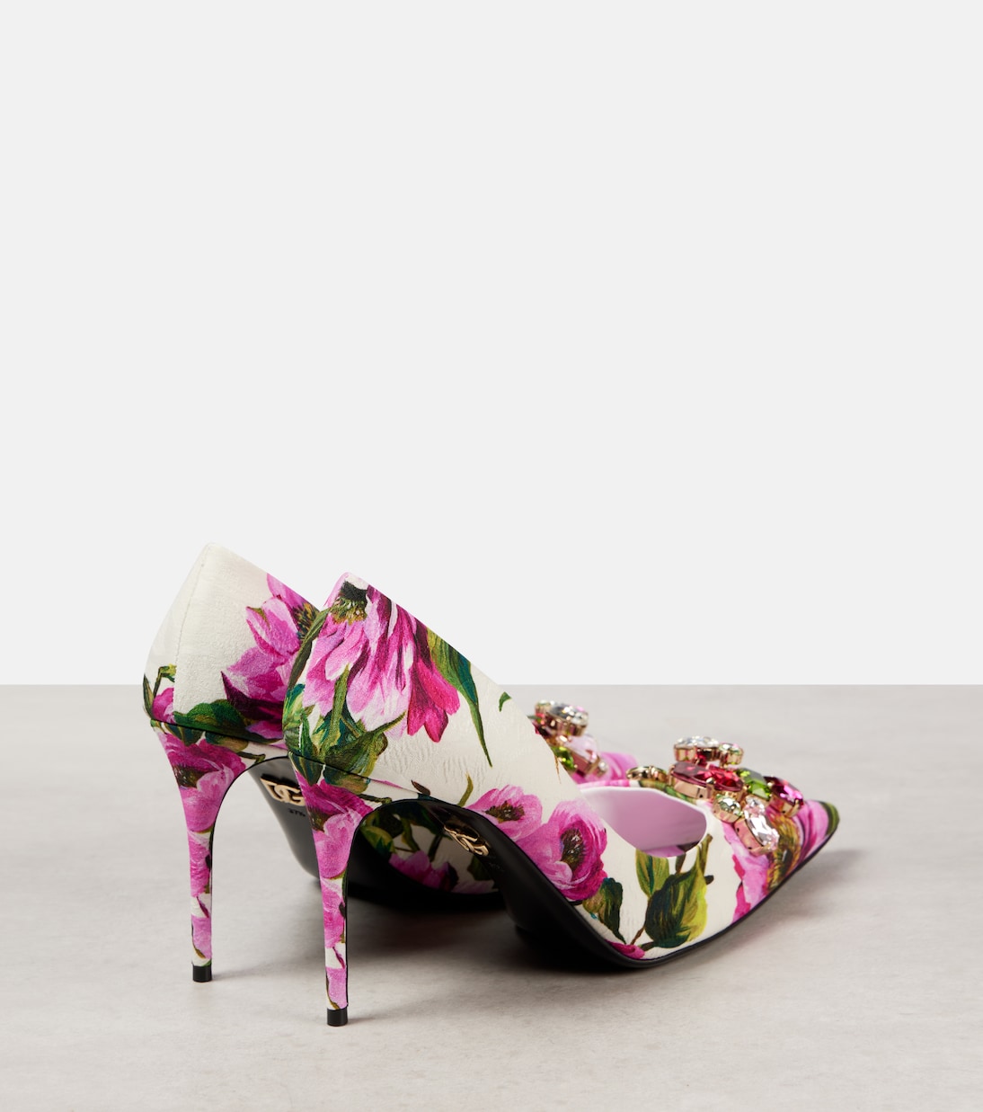 Escarpins à finitions en cuir | Dolce&Gabbana