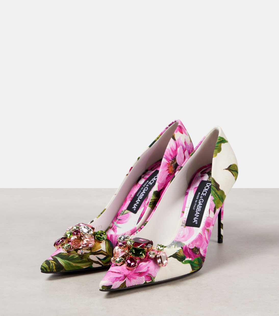 Escarpins à finitions en cuir | Dolce&Gabbana