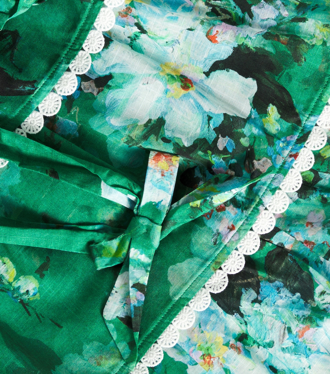 Robe Everley en coton à fleurs | Zimmermann Kids