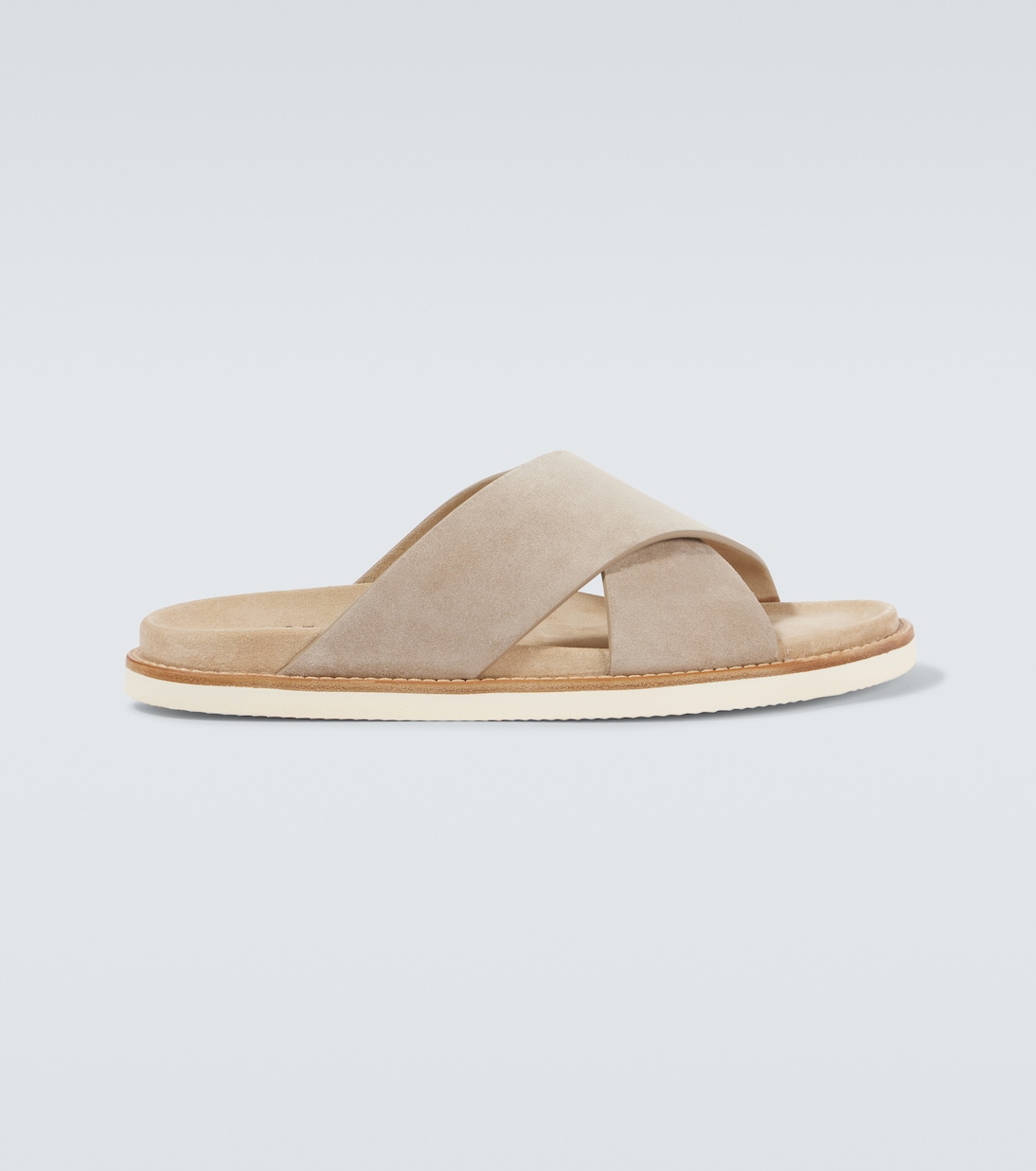Suede sandals | Brunello Cucinelli