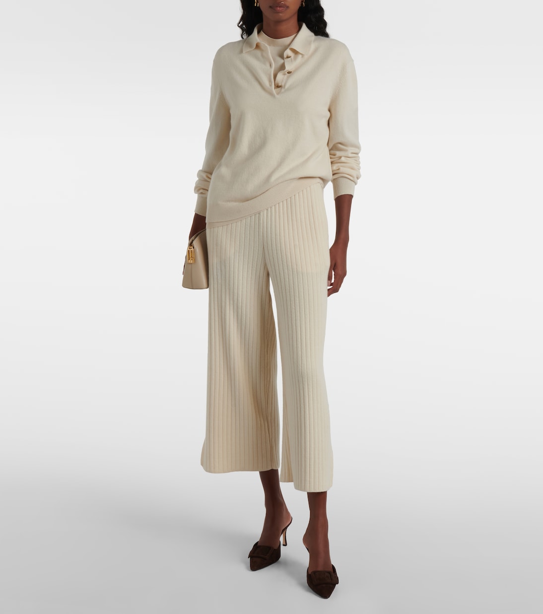 Cropped-Hose Coste aus Kaschmir | Loro Piana