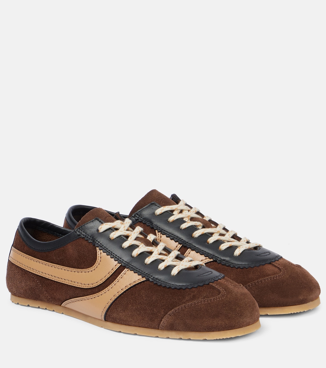 Sneakers in pelle e suede | Dries Van Noten