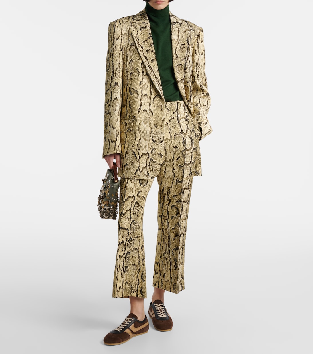 Sneakers in pelle e suede | Dries Van Noten