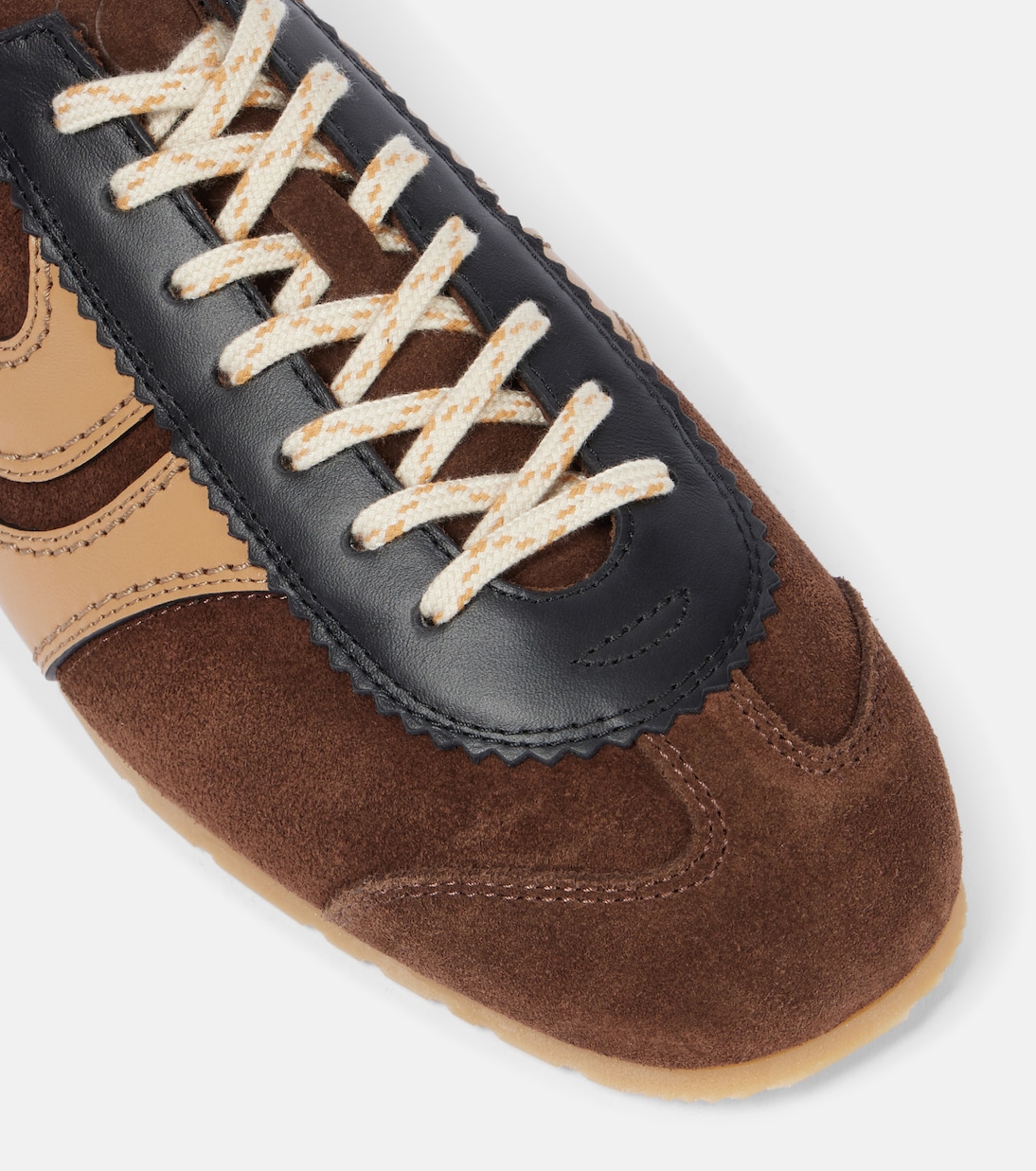 Sneakers in pelle e suede | Dries Van Noten