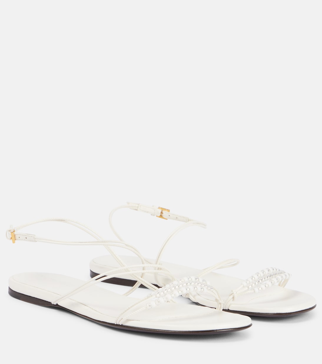Verzierte Sandalen Loop aus Leder | Khaite