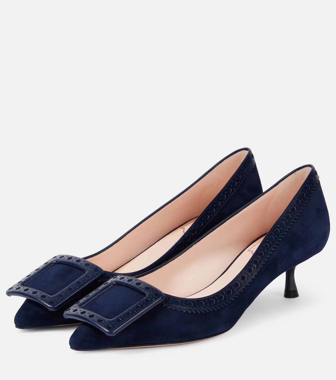 Scarpe con tacco 45 in pelle scamosciata Vin In The City di Roger Vivier per uno stile giovane e trendy