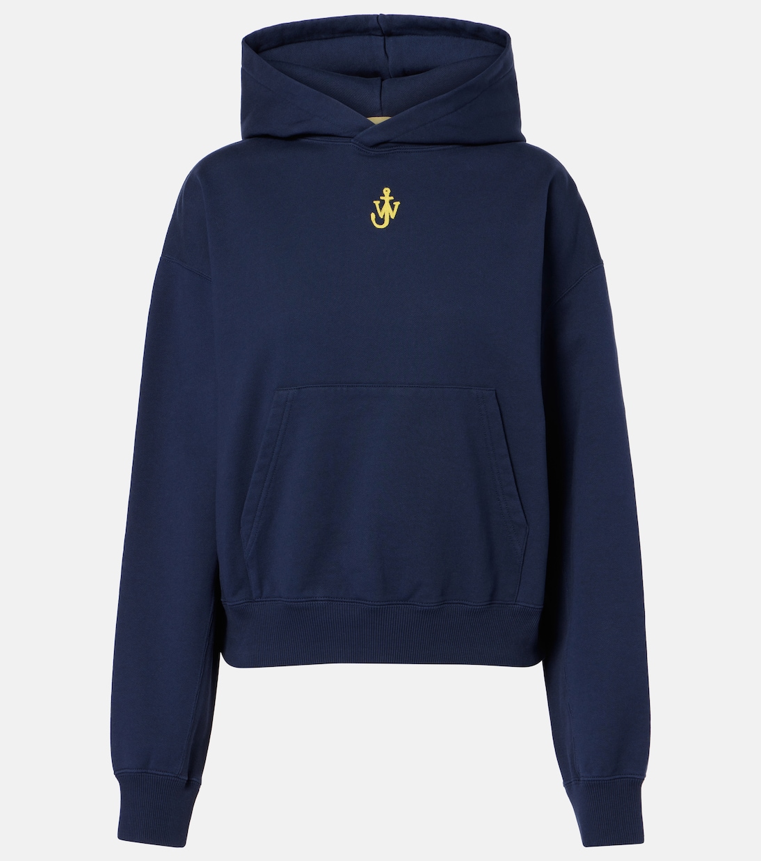 Felpa cropped Anchor con cappuccio | JW Anderson