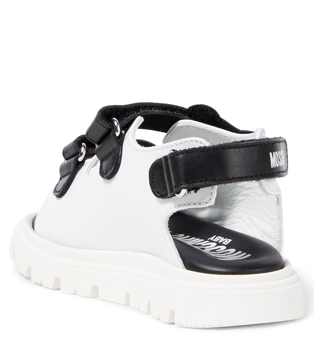Teddy Bear leather sandals | Moschino Kids