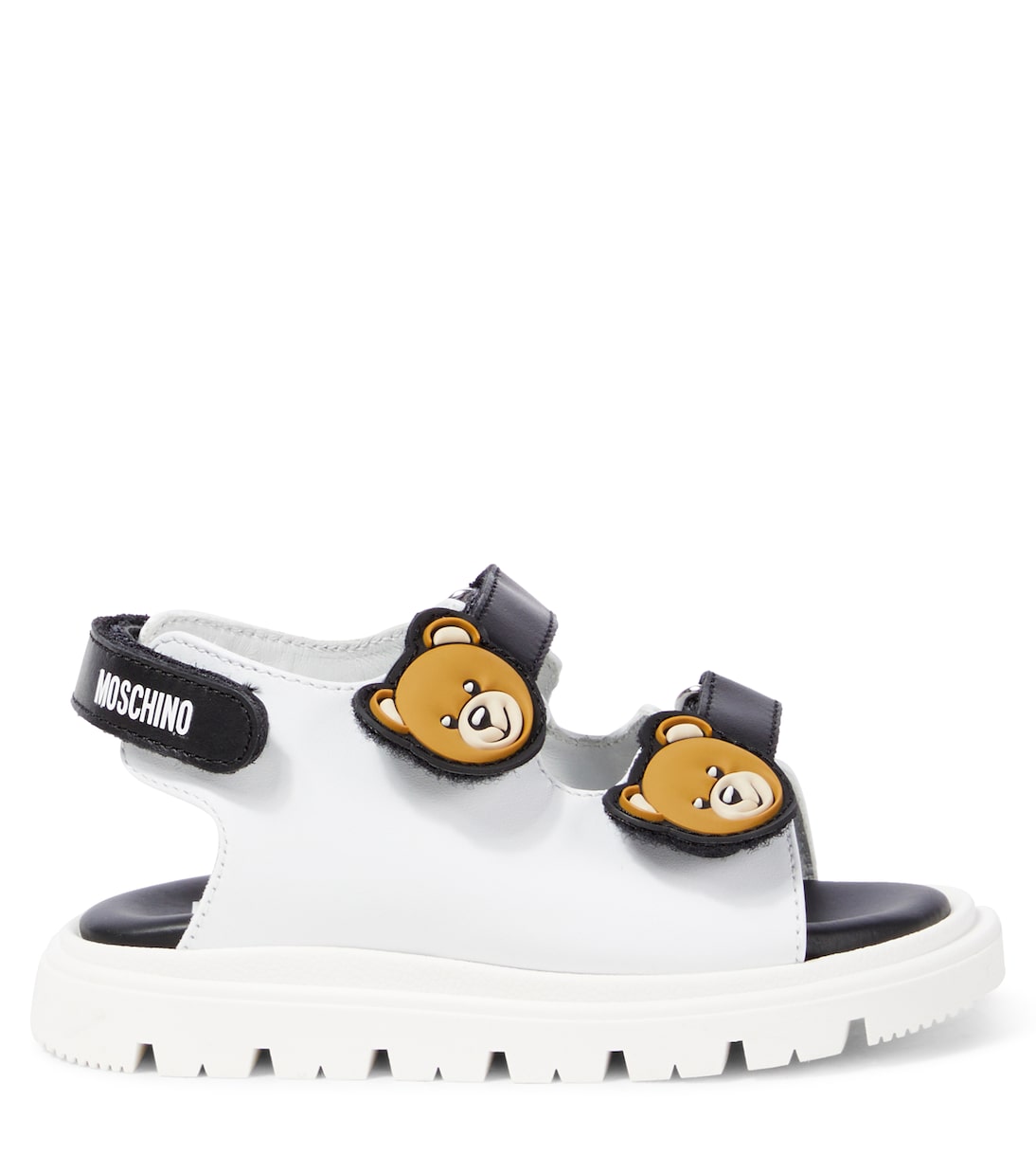 Teddy Bear leather sandals | Moschino Kids