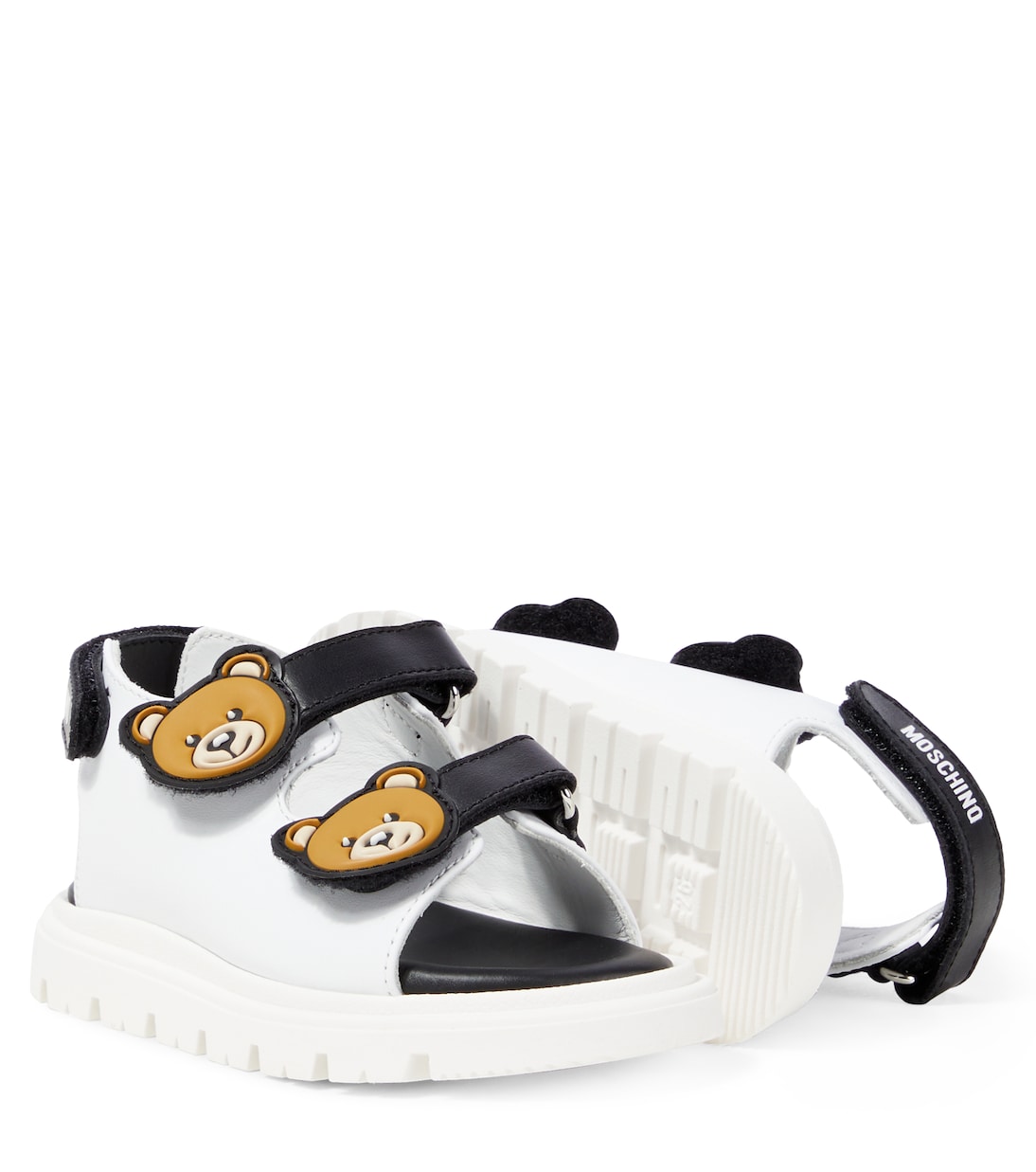 Teddy Bear leather sandals | Moschino Kids