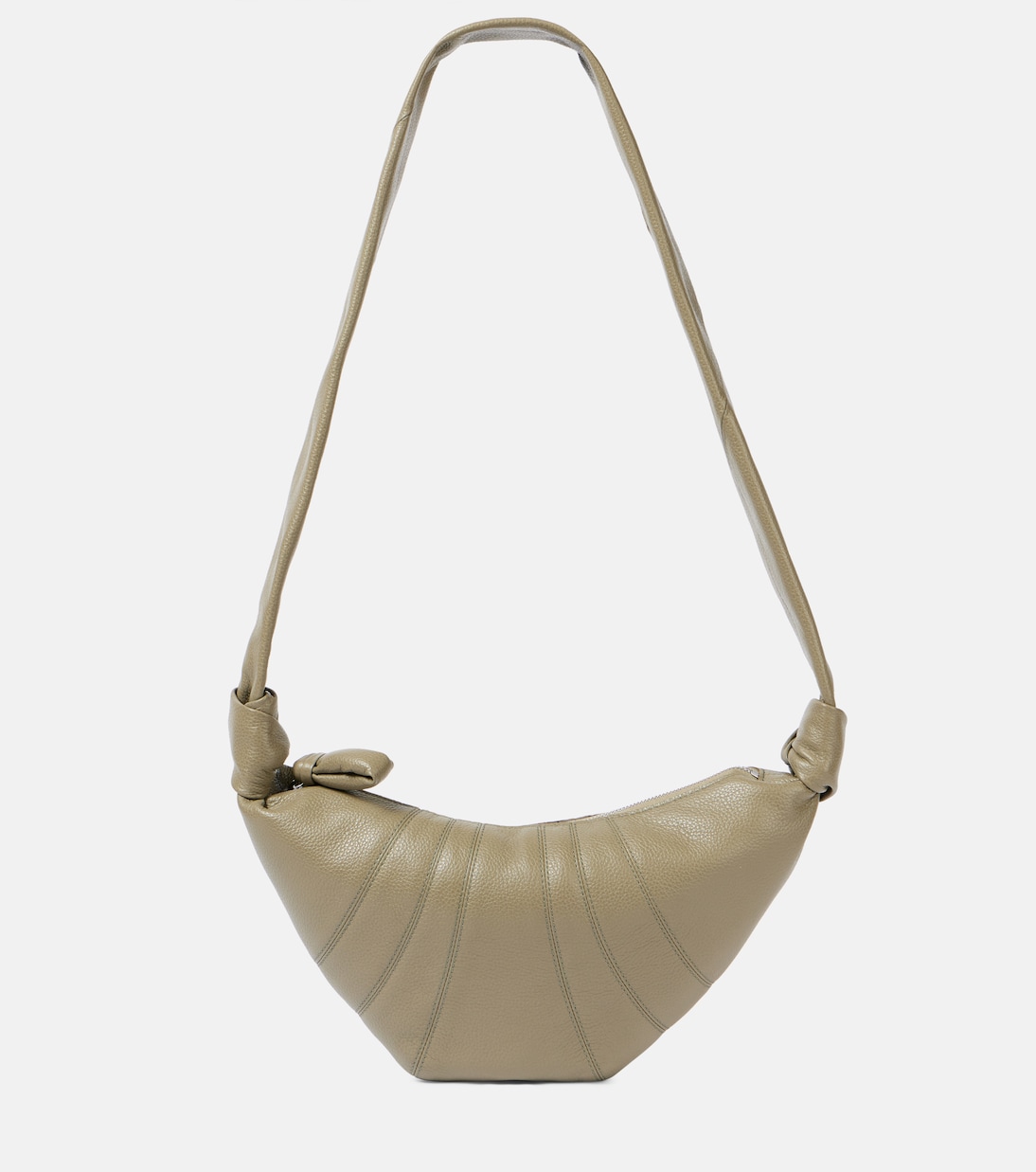 Schultertasche Croissant Small aus Leder | Lemaire