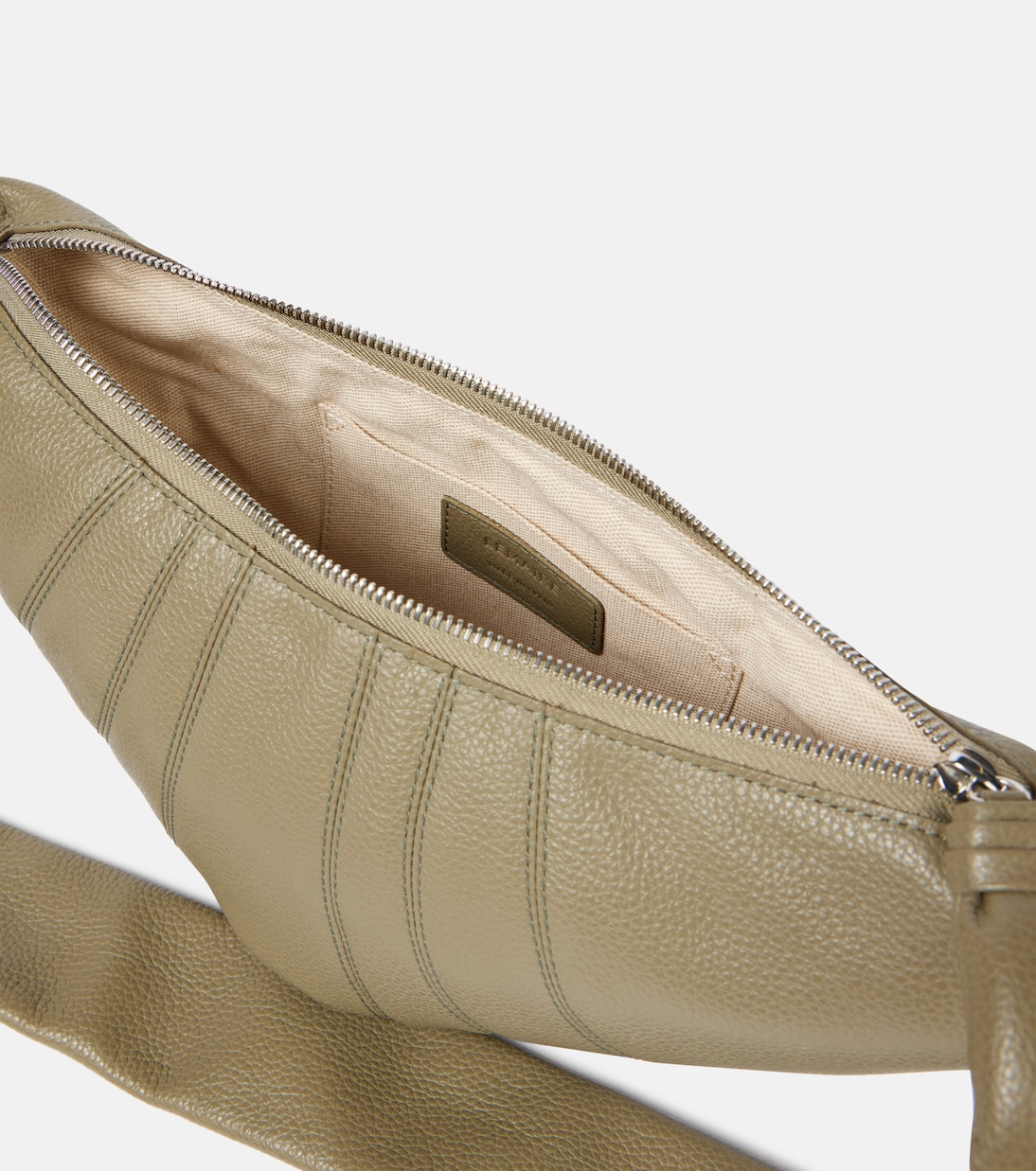 Schultertasche Croissant Small aus Leder | Lemaire