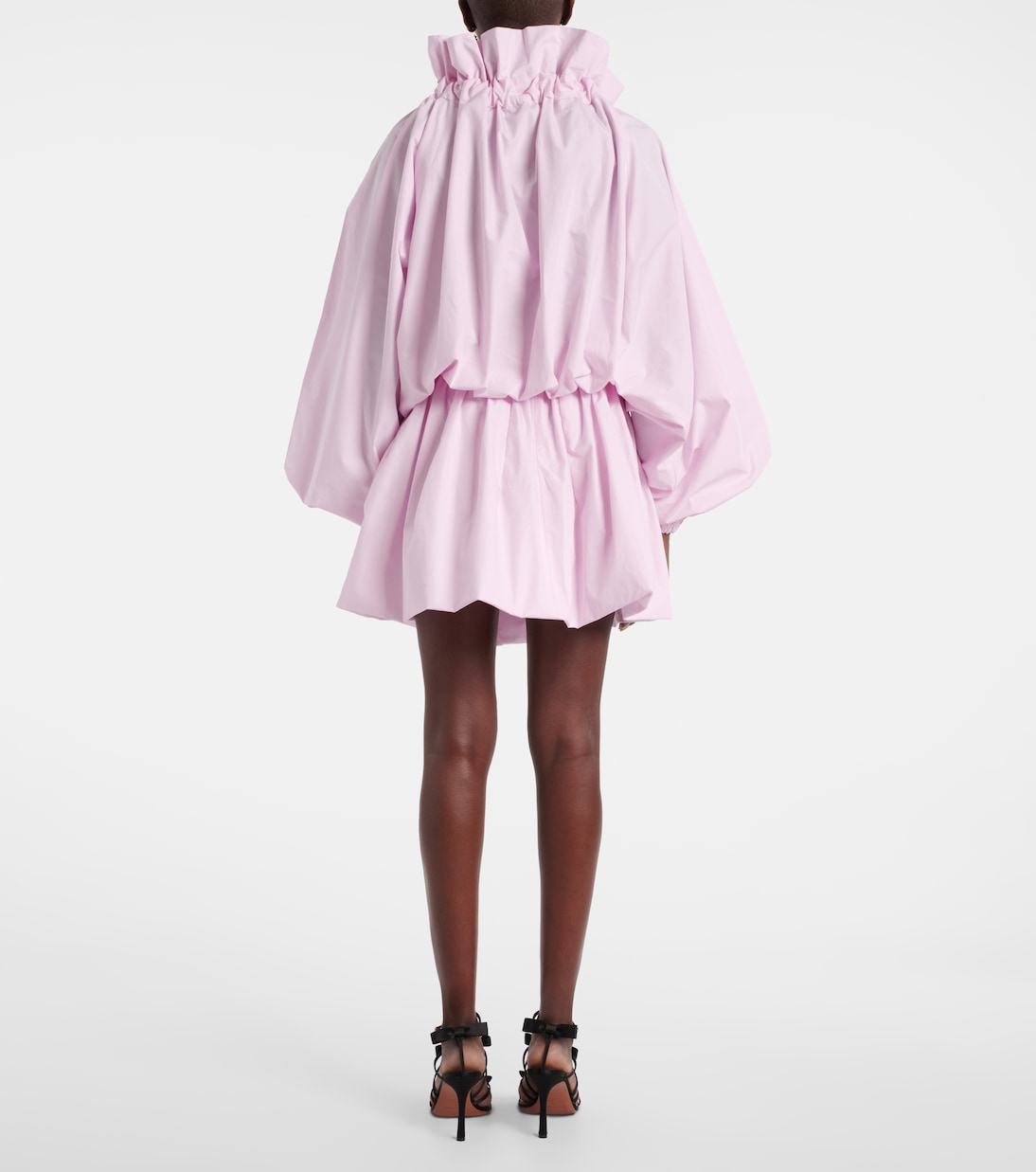 Iconic bow-detail ruffled cotton blouse | Patou