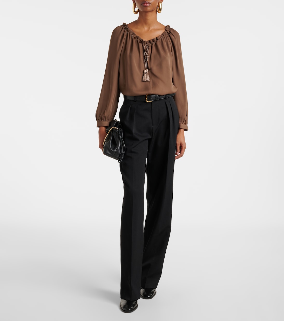 Carley silk georgette top | Nili Lotan