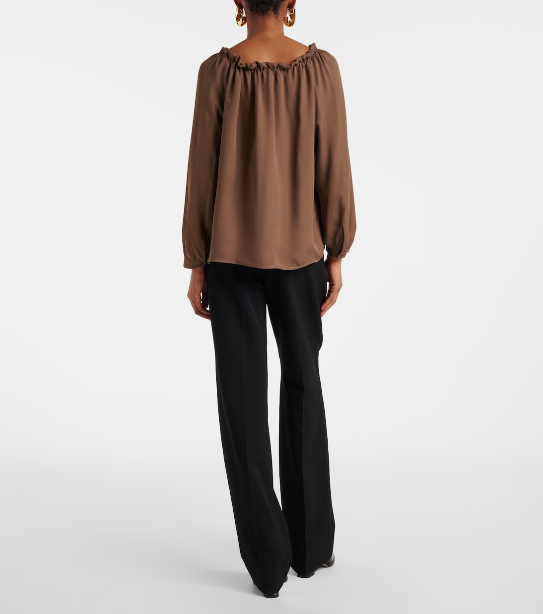 Carley silk georgette top | Nili Lotan