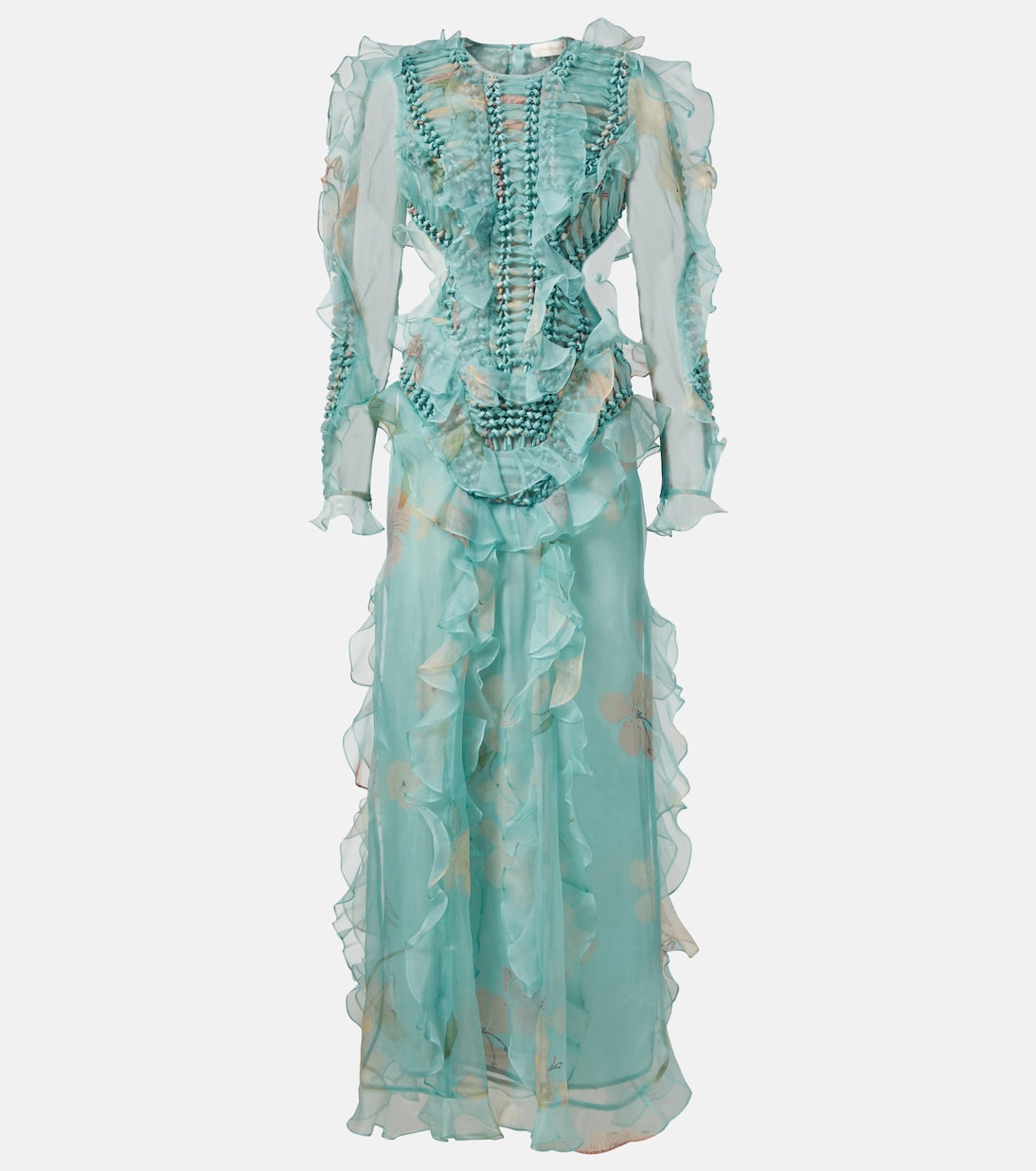 Robe longue Illuminate en soie | Zimmermann