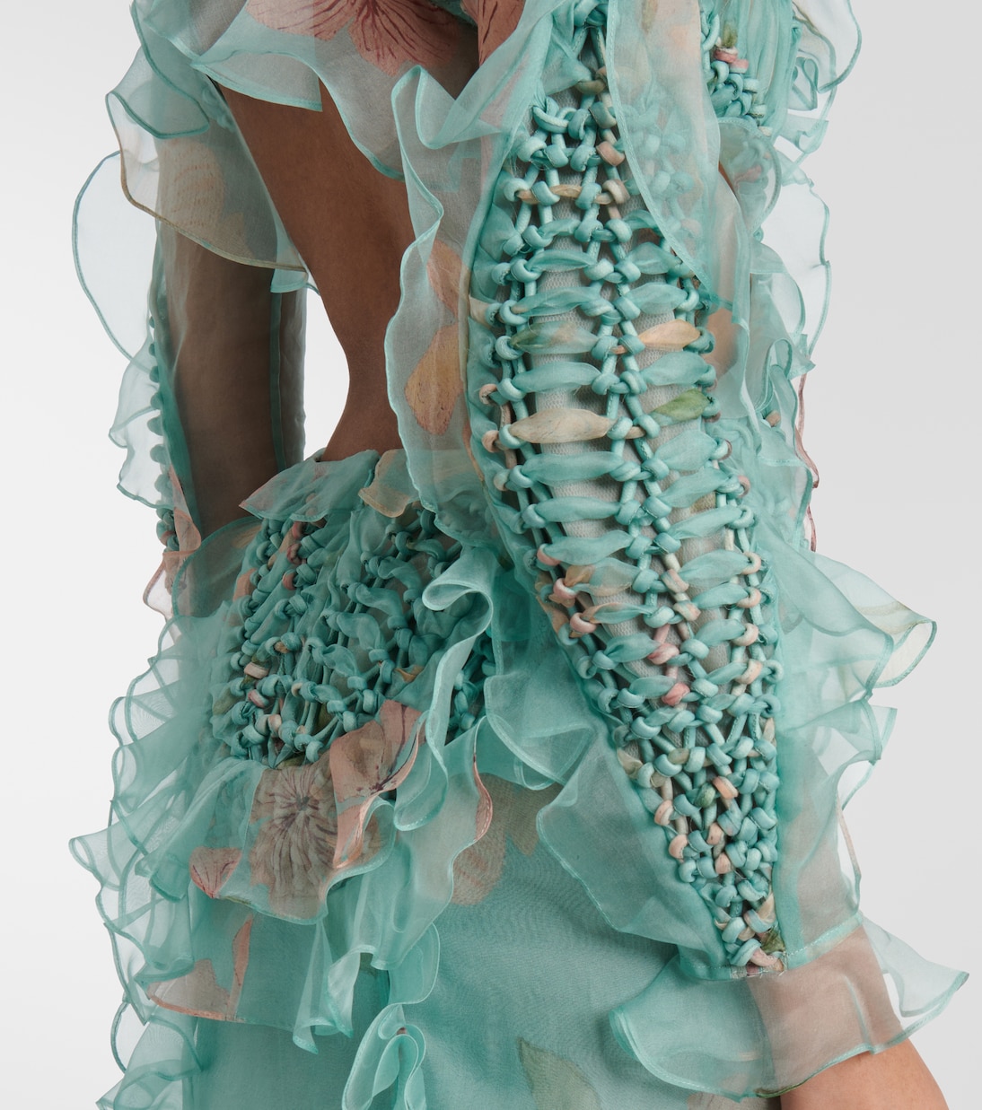 Robe longue Illuminate en soie | Zimmermann