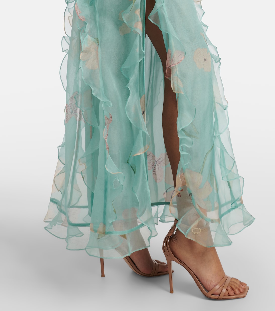 Robe longue Illuminate en soie | Zimmermann