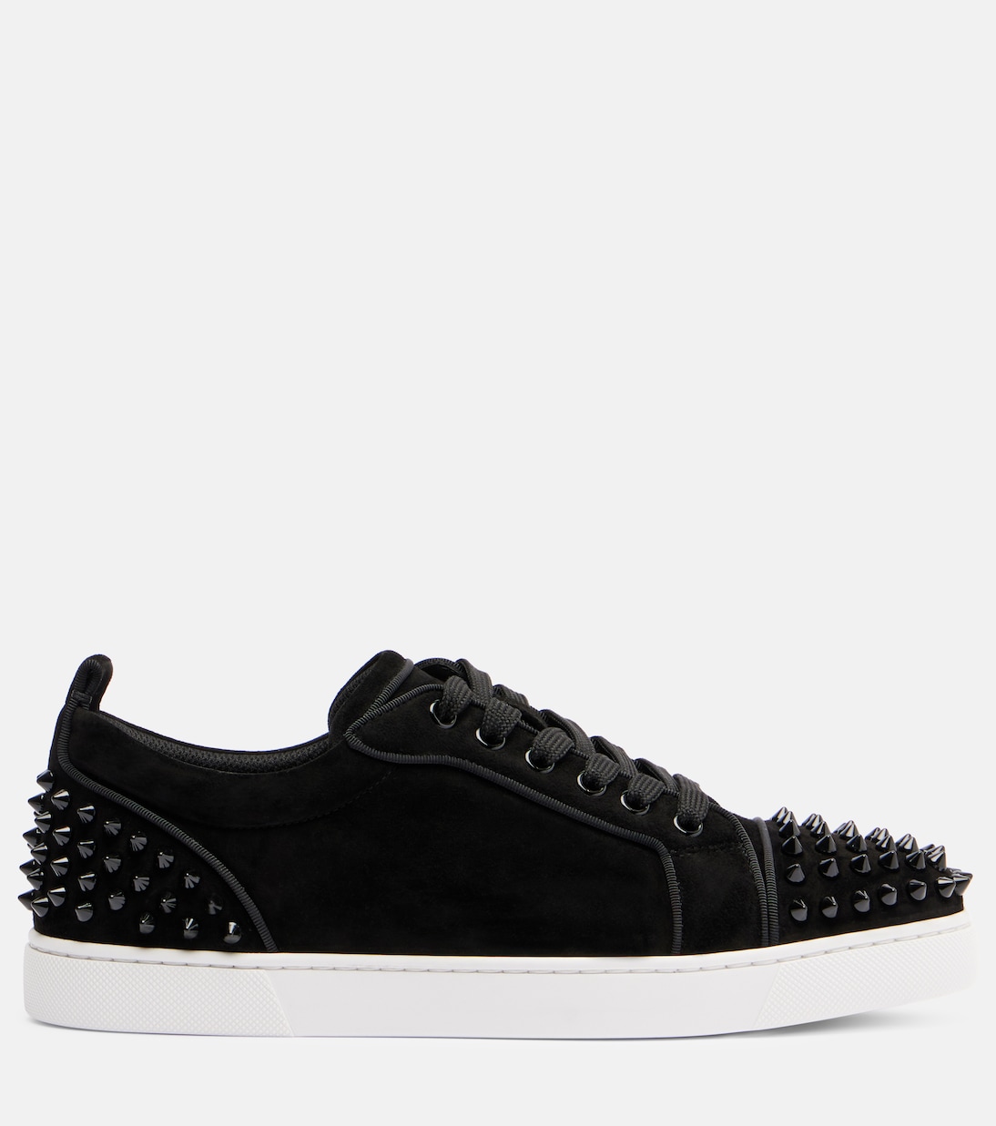Baskets Louise Junior Spikes en daim | Christian Louboutin