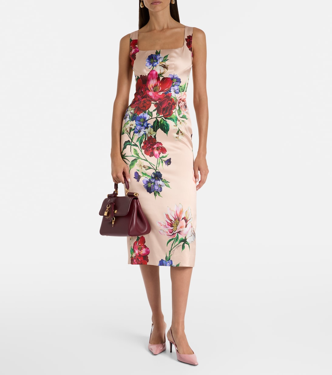 Borsa Sicily Medium in pelle | Dolce&Gabbana