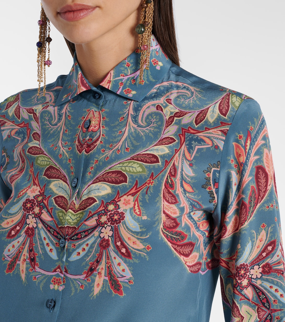 Hemd aus Seide | Etro