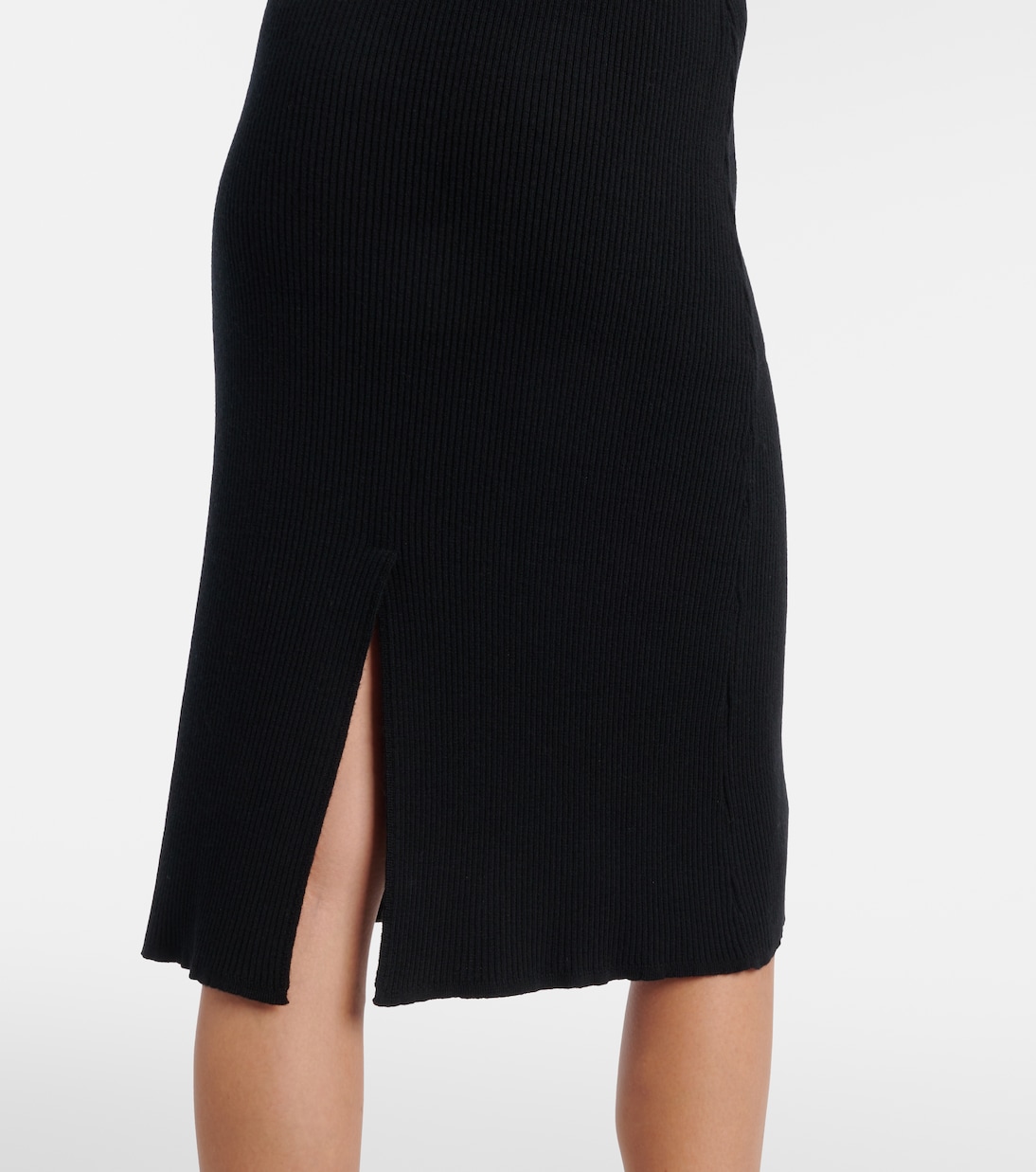 Robe polo en laine vierge | Alessandra Rich