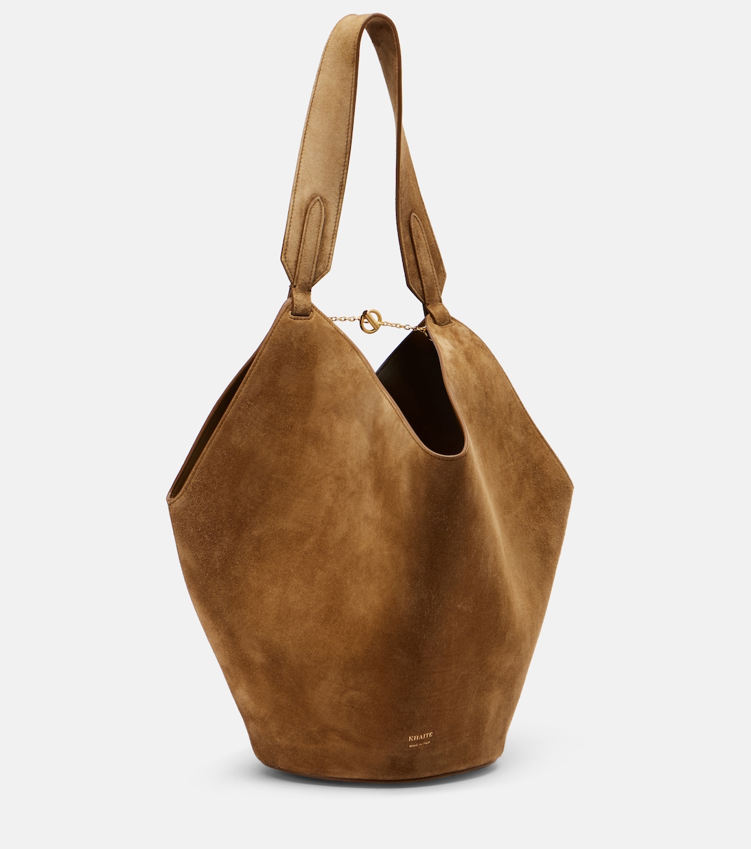 Sac Lotus Small en daim | Khaite