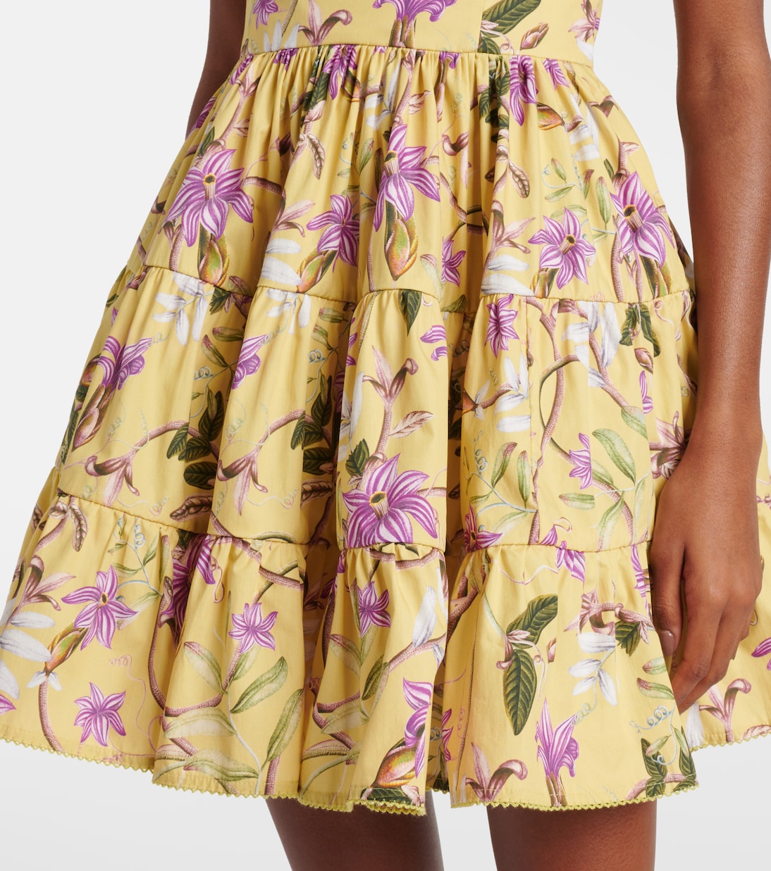 Lima printed cotton minidress | Agua by Agua Bendita