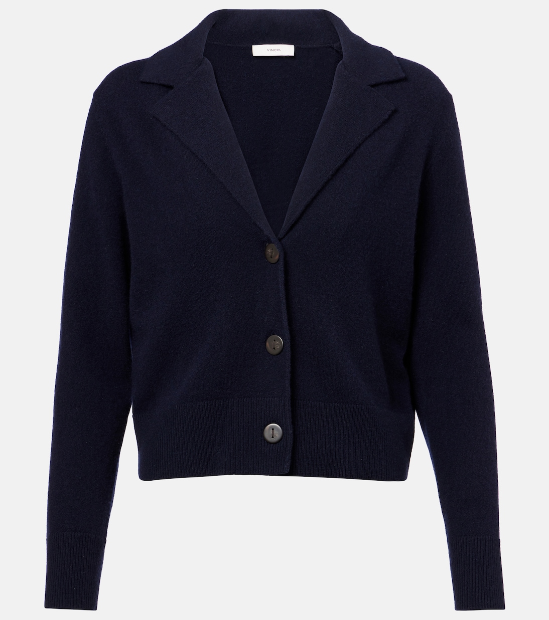 Cropped wool and cashmere cardigan | Vince