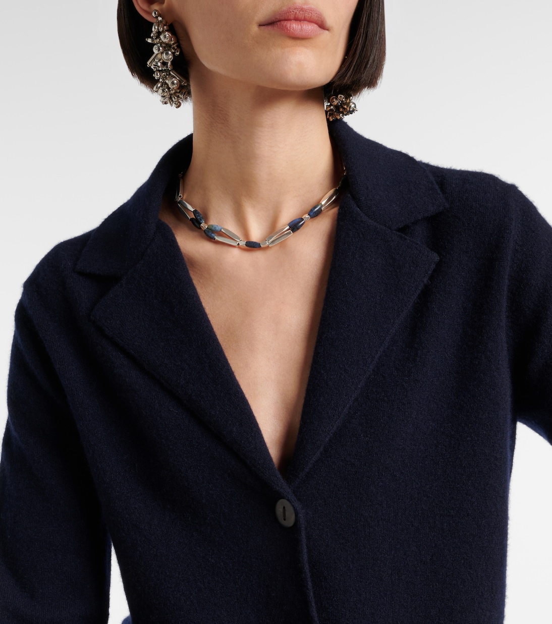 Cropped wool and cashmere cardigan | Vince