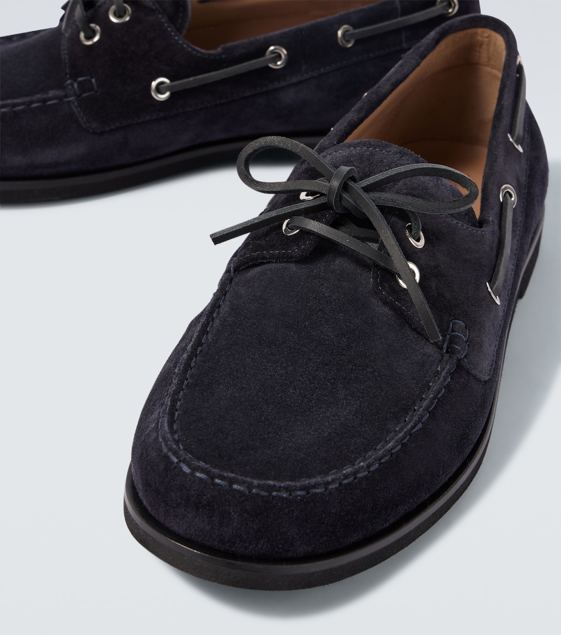 Segelschuhe Vandé aus Veloursleder | Gianvito Rossi