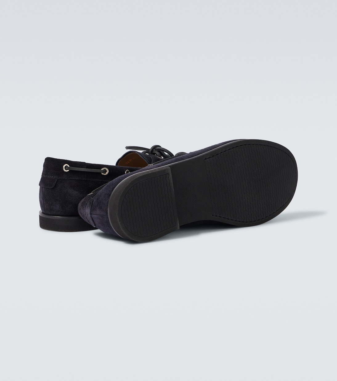 Segelschuhe Vandé aus Veloursleder | Gianvito Rossi