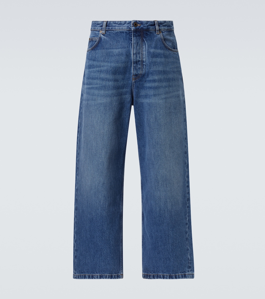 Jeans rectos de tiro medio | Loewe