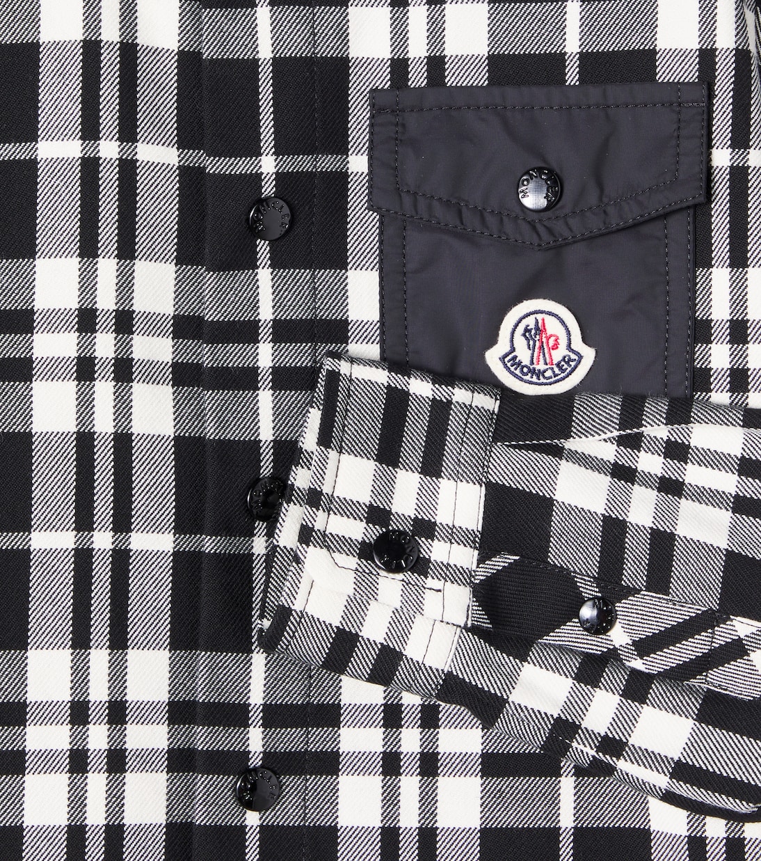 Checked cotton shirt | Moncler Enfant