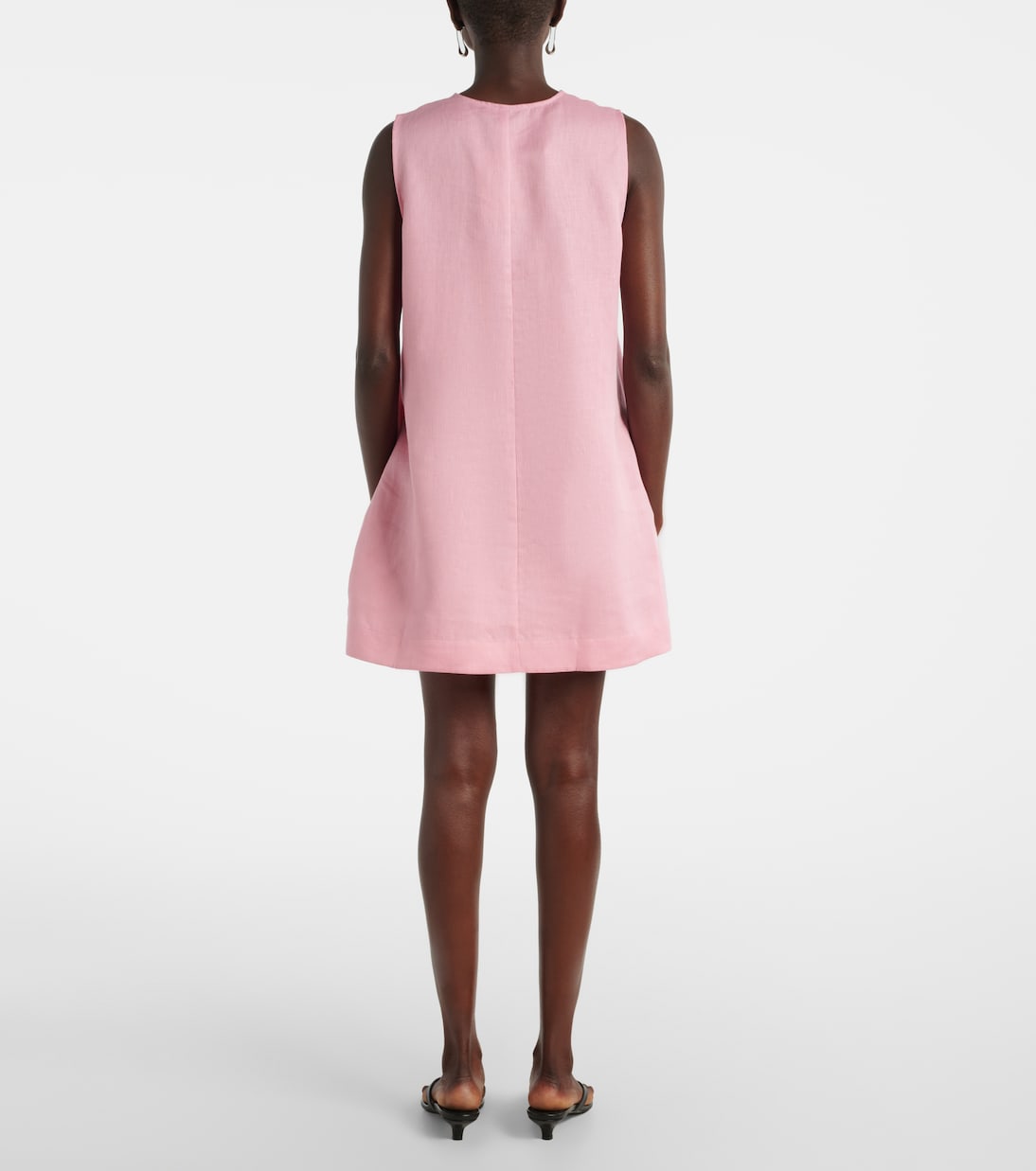 Derya linen minidress | Asceno