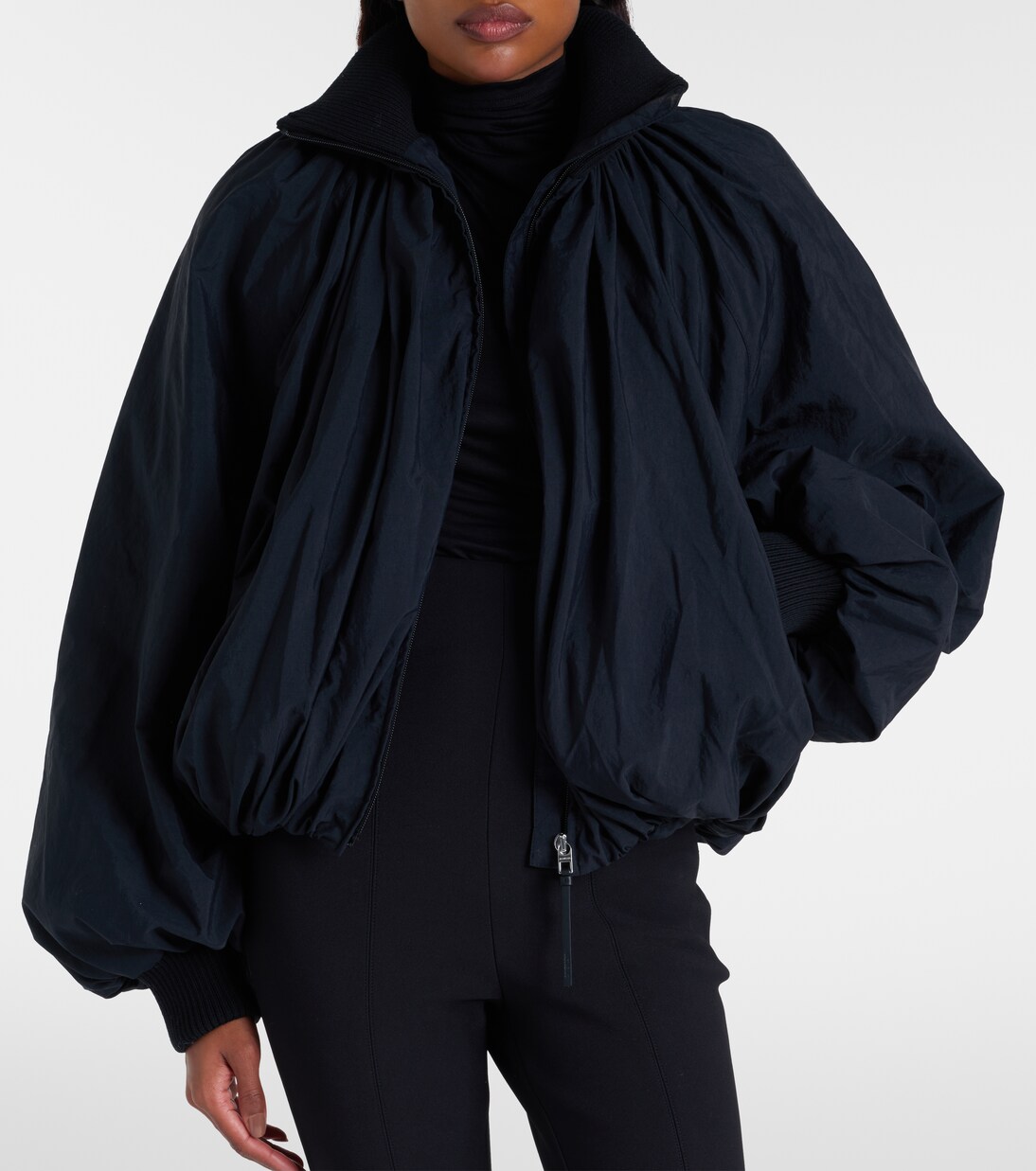 Pallone cropped draped jacket | Jacquemus