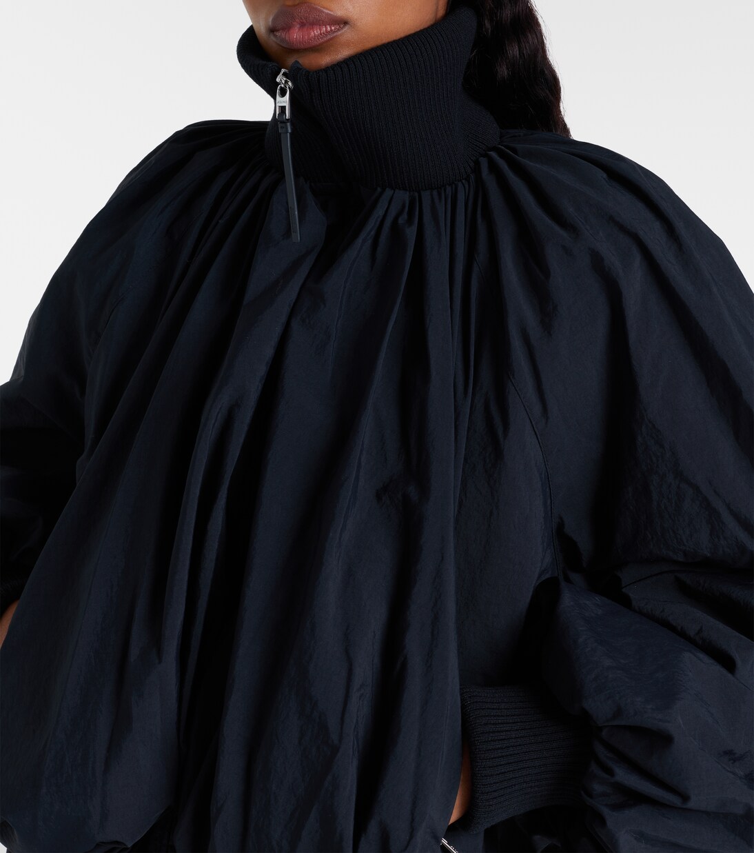 Pallone cropped draped jacket | Jacquemus