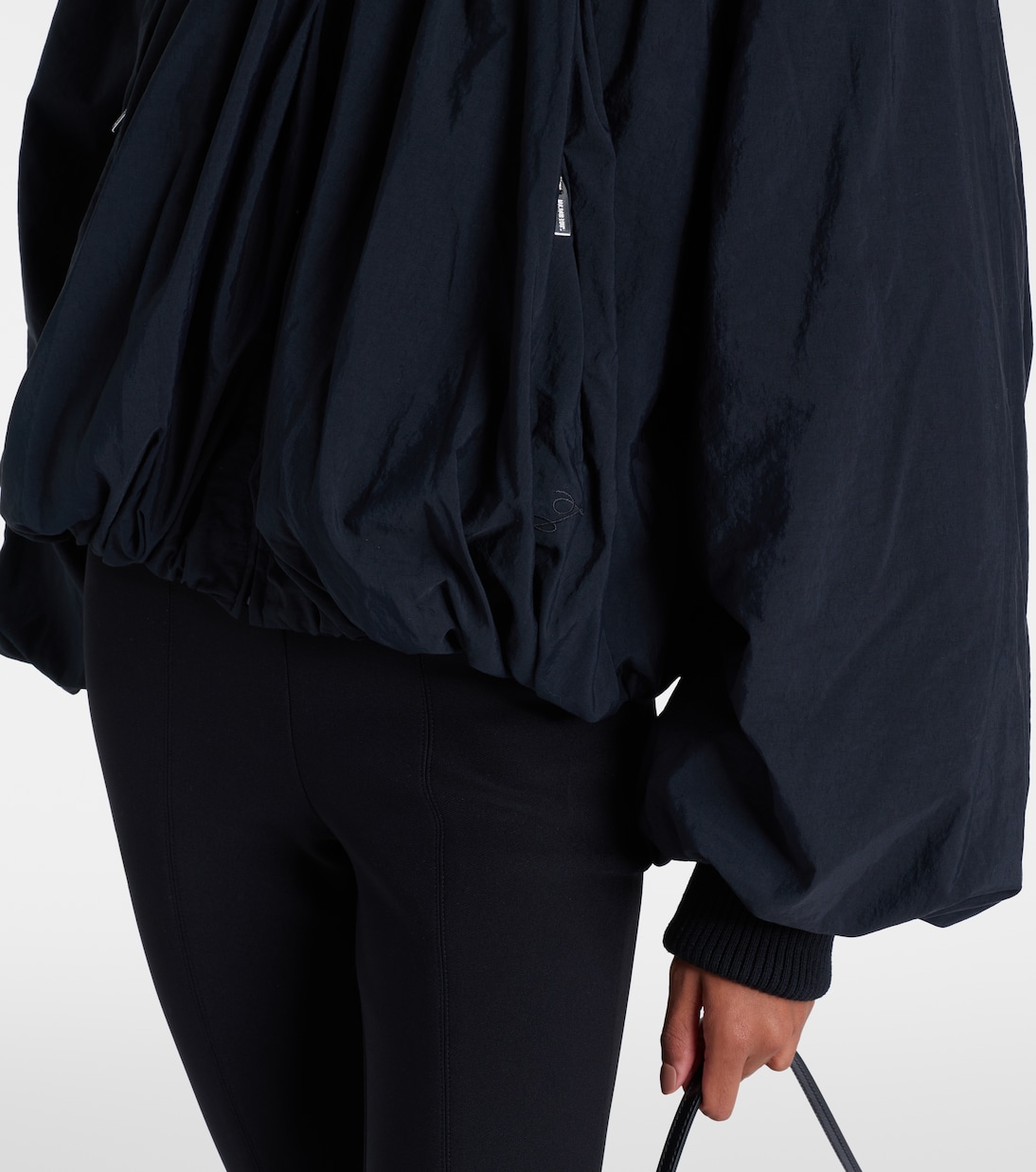 Pallone cropped draped jacket | Jacquemus