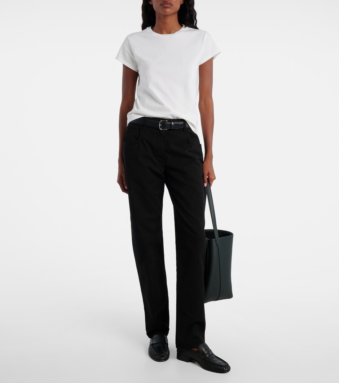 Tori cotton jersey T-shirt | The Row