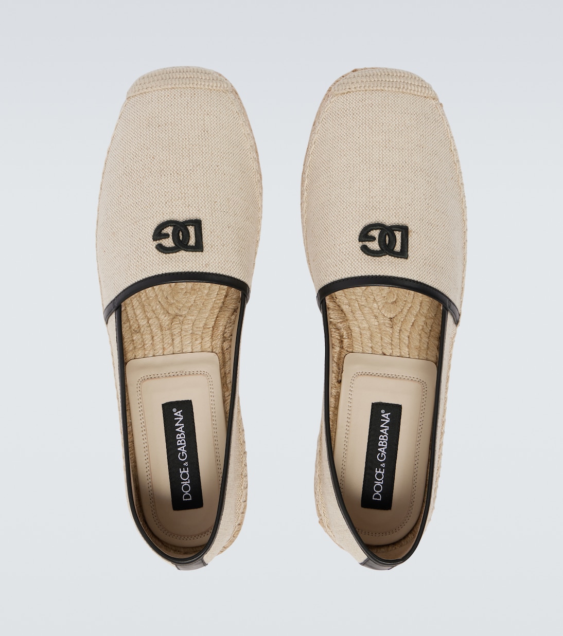 Espadrille-Sandalen DG mit Leder | Dolce&Gabbana