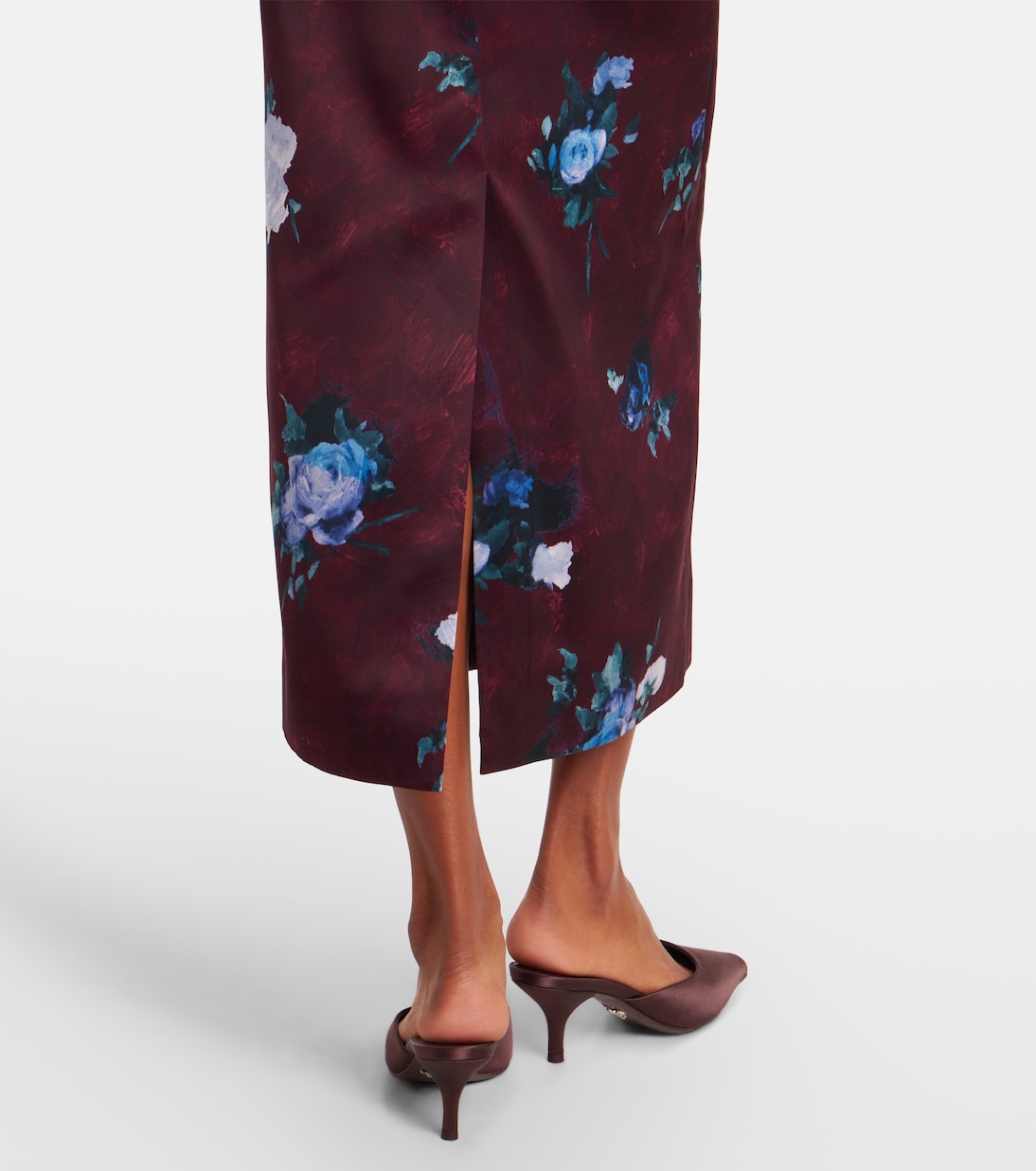 Floral duchesse cocktail dress | Erdem