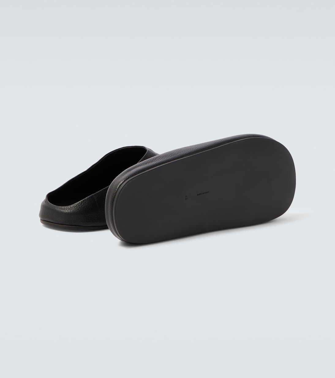Hudson leather mules | The Row