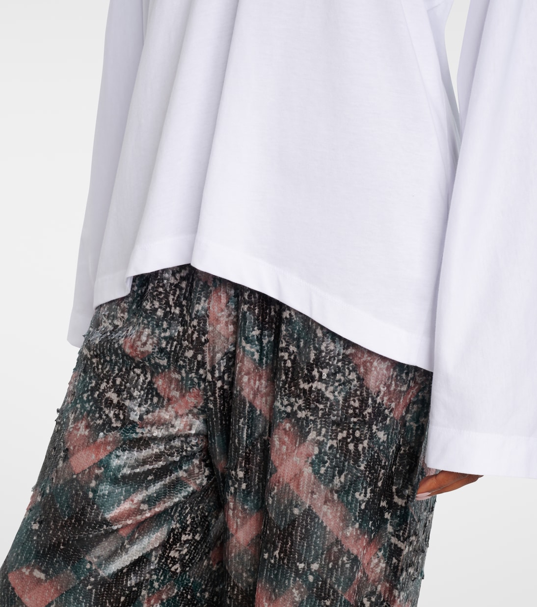 Top aus Baumwoll-Jersey | Dries Van Noten