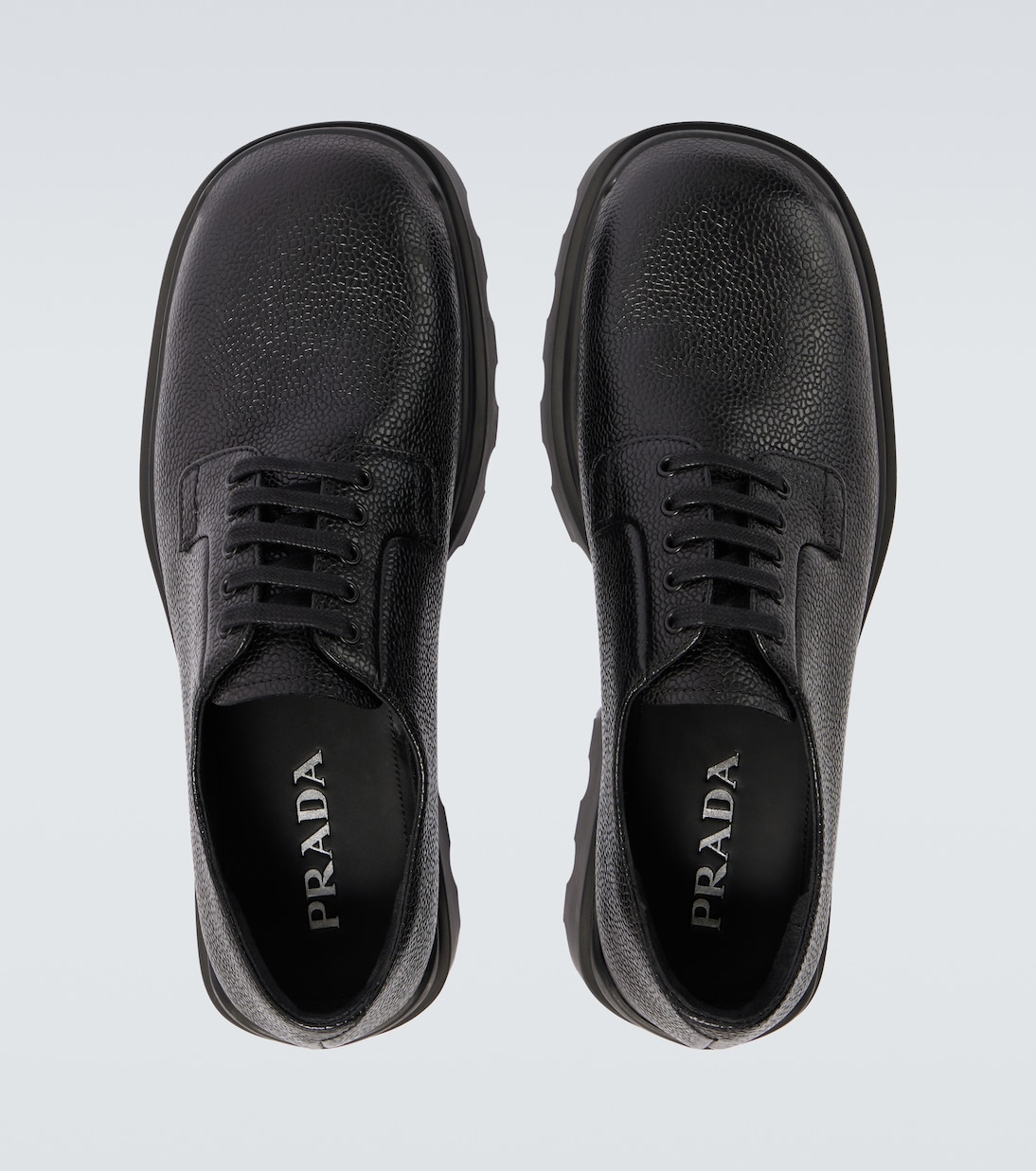 Derbies en cuir | Prada