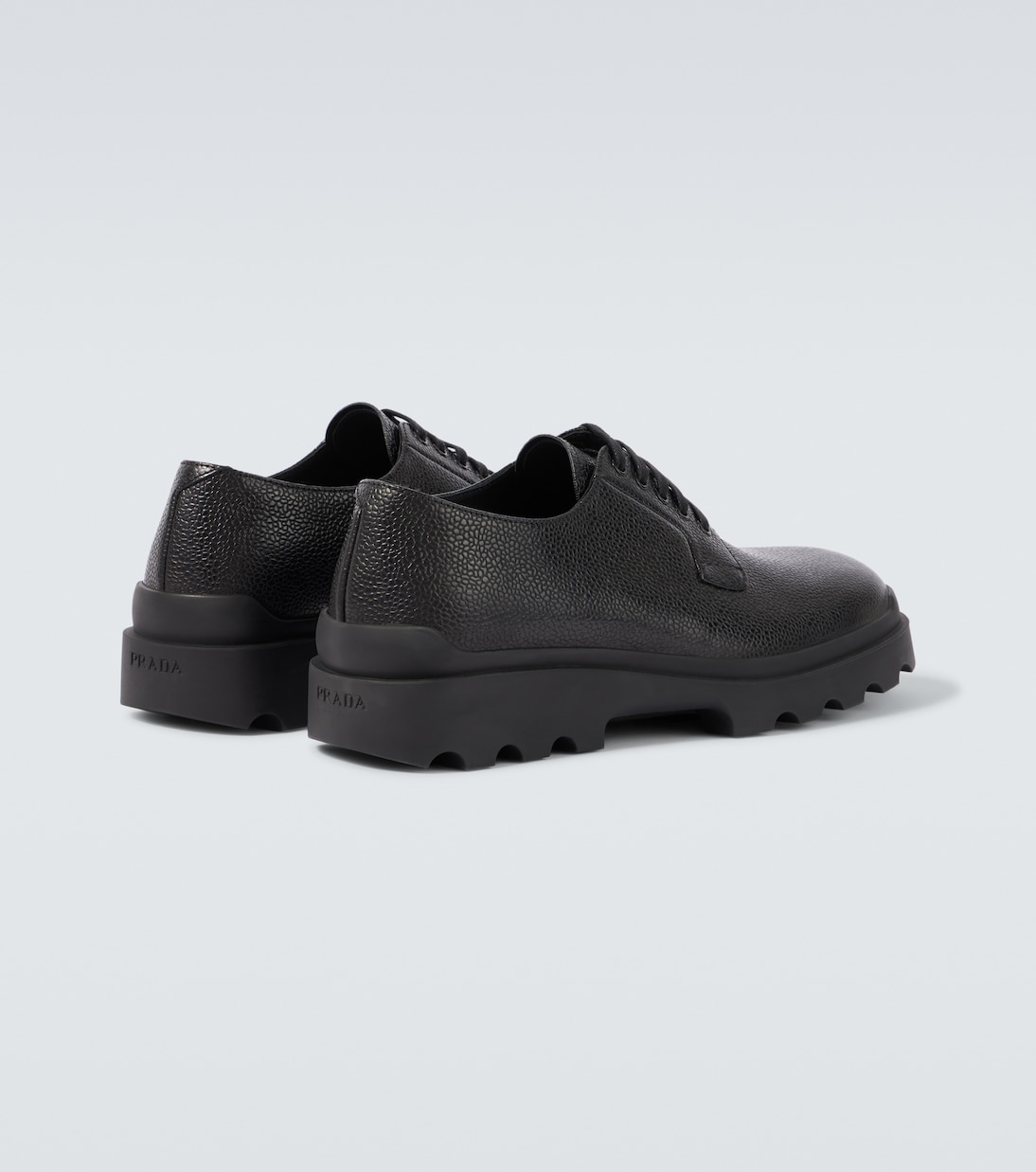 Derbies en cuir | Prada
