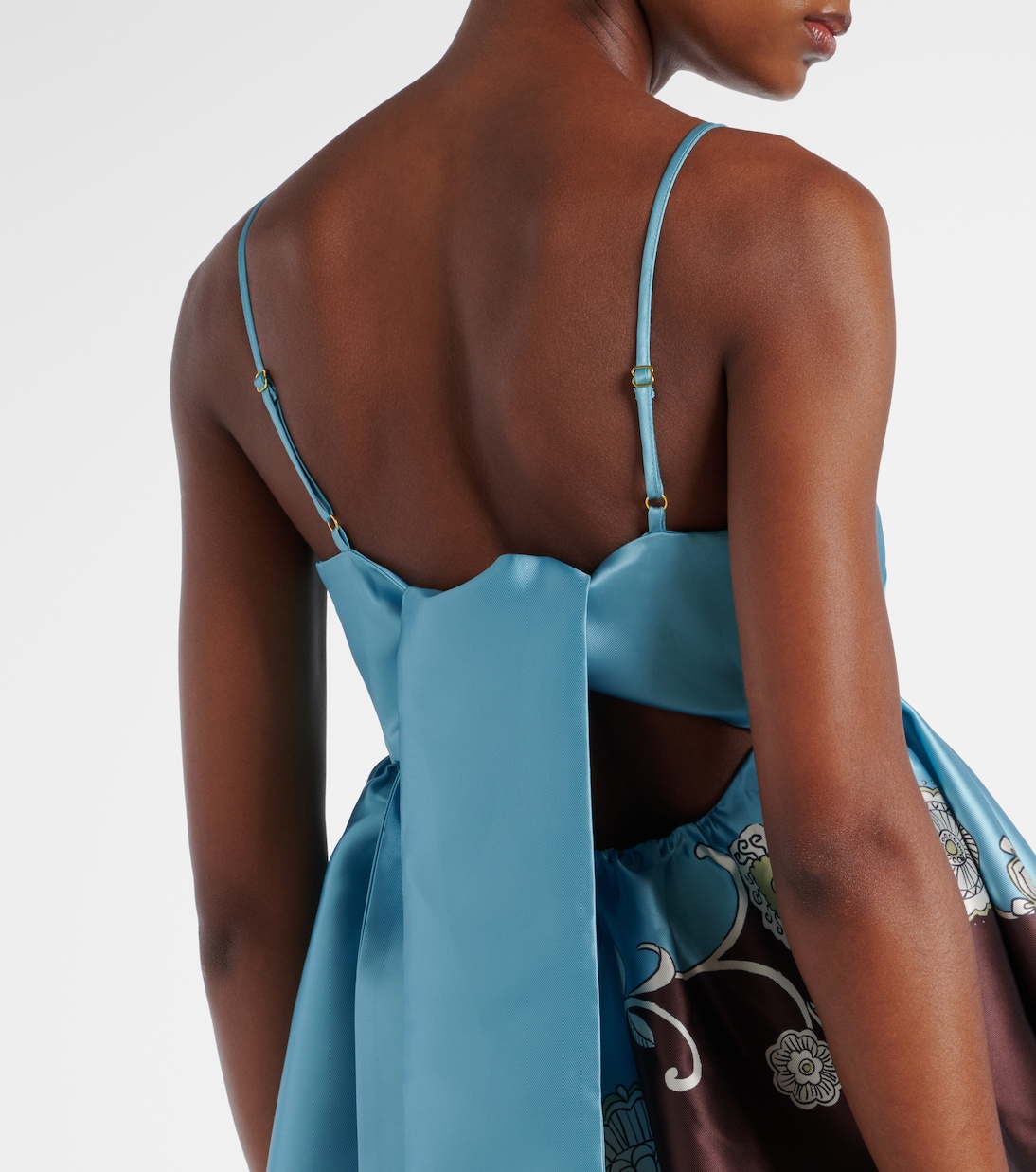 Robe longue Gia imprimée | Alémais